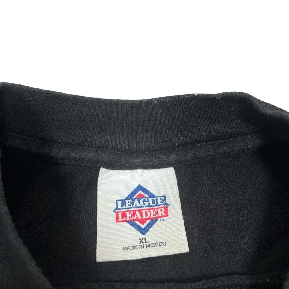 League Leader Super Bowl XXX T-Shirt Mens XL Black Feel The Heat Arizona 1996